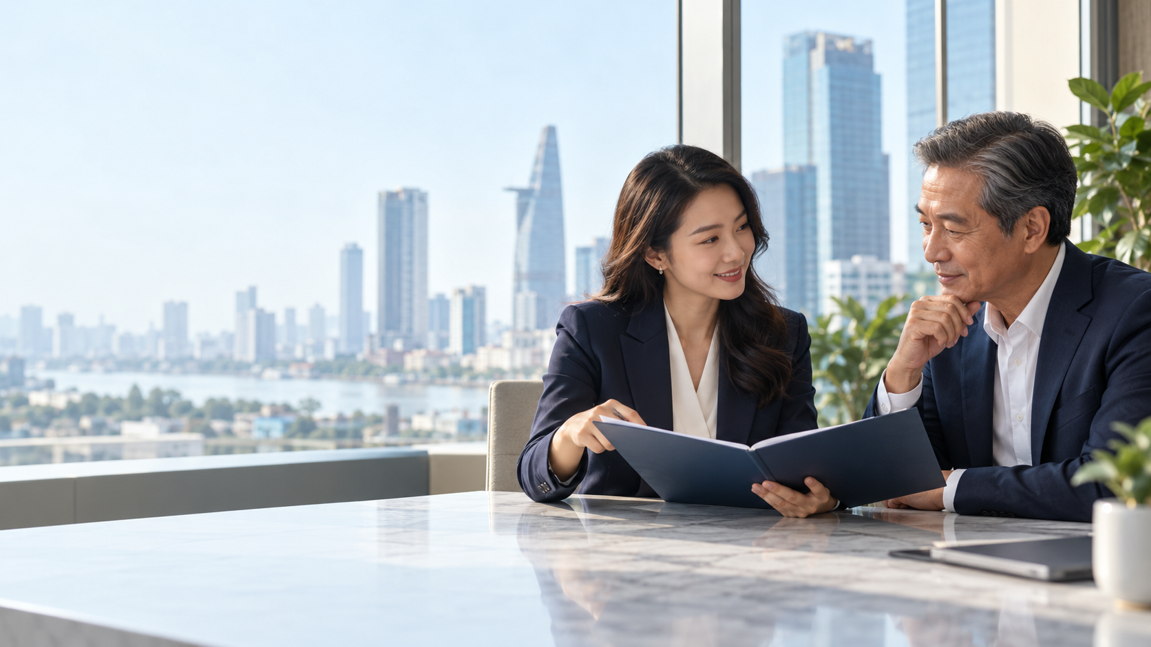 Hai thế hệ nhà đầu tư Việt Nam trao đổi về kế hoạch trái phiếu